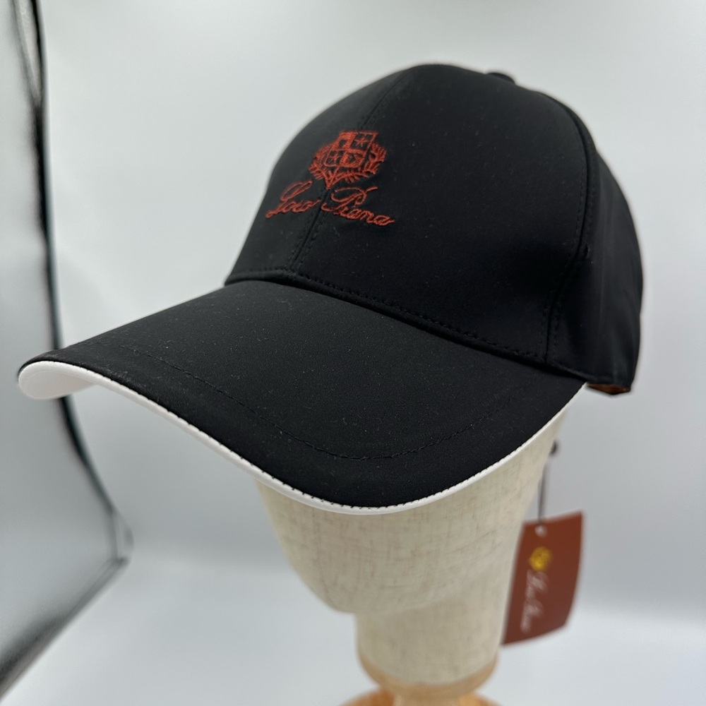 Loro Piana Storm System Cashmere Baseball Cap Made in Italy